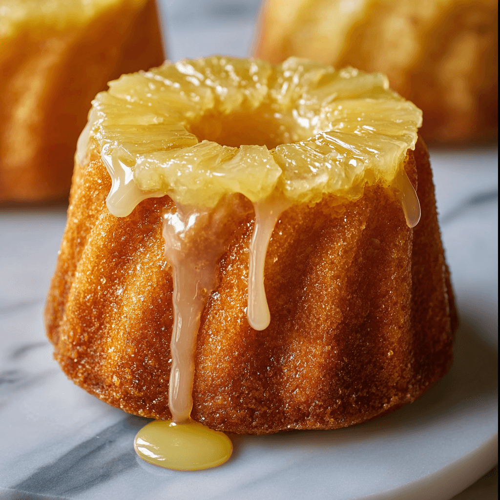 4-Step Easy Pineapple Cakes: The Tropical Bundt! 4-Step Easy Pineapple Cakes: The Tropical Bundt!